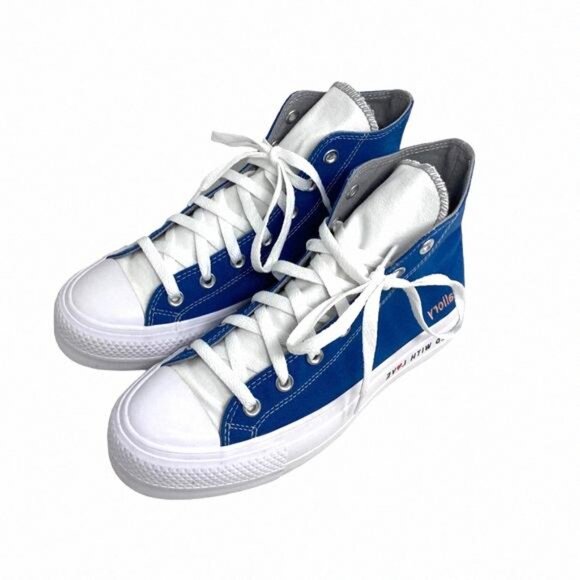 Converse Ctas Lift Platform Shoes Hi Canvas Black 171209C-WBGW Custom Women Gray - Picture 3 of 11